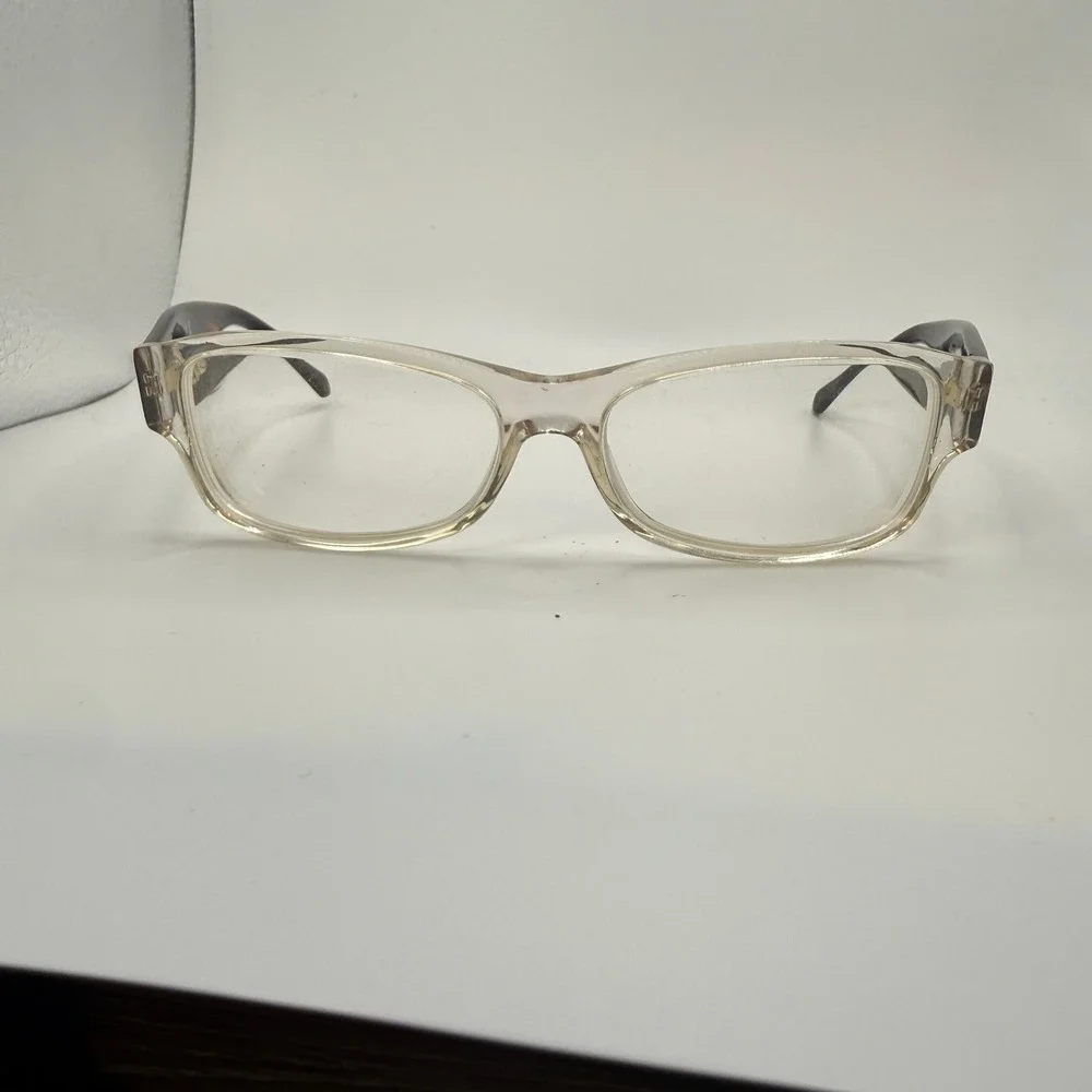 Just Cavalli Eyeglasses Women 54-15-135 Clear‎ Tortoise Rhinestone JC455